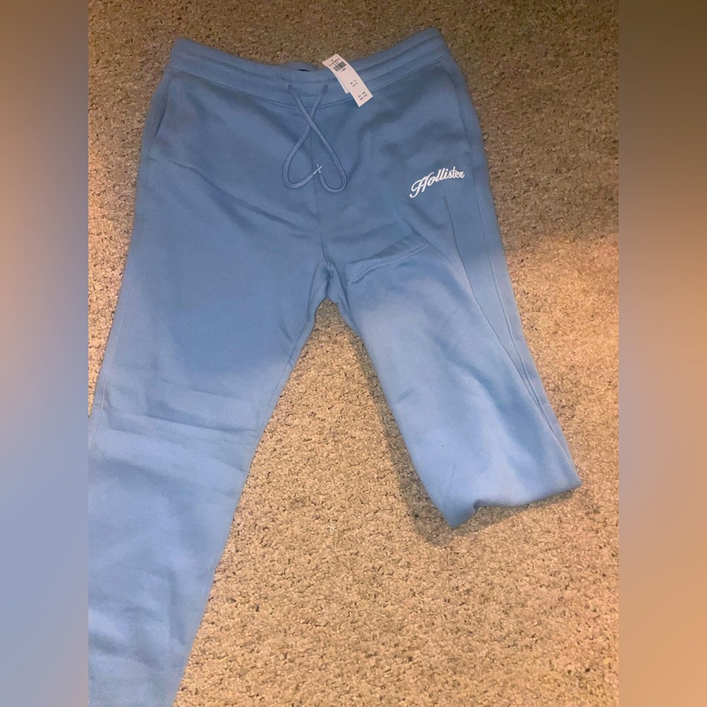 Light Blue Hollister Joggers Size XL